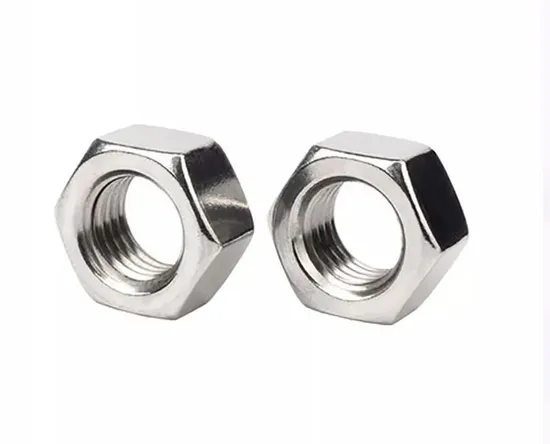 Vis à tête hexagonale, boulon et écrou M4 M6 M8, écrou en titane M4 M5 M6
